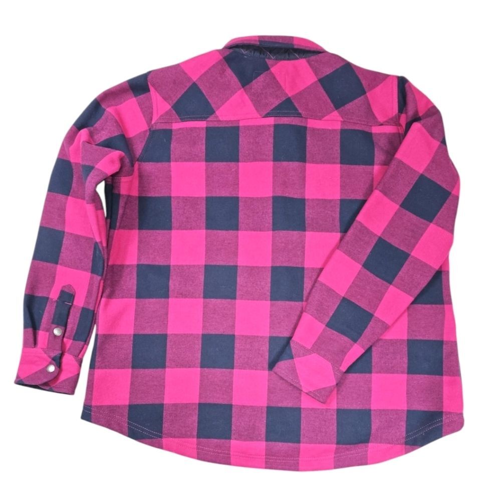 Orvis Plaid Button Up Fleece - image 6